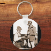 ヴィンテージ漁師 キーホルダー (正面)
