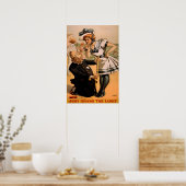 ヴィンテージ演劇ミュージカルコメディポスター ポスター (キッチン)