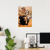 ヴィンテージ演劇ミュージカルコメディポスター ポスター (ホームオフィス)