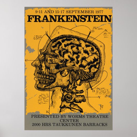 ヴィンテージ演劇遊広告ポスター ポスター (正面)