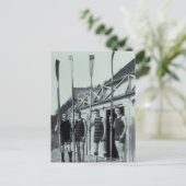 ヴィンテージ漕ぎチーム ポストカード (スタンド正面)