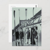 ヴィンテージ漕ぎチーム ポストカード (正面/裏面)