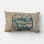 ヴィンテージ漕ぎ場 ランバークッション (裏面)