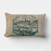 ヴィンテージ漕ぎ場 ランバークッション (正面)