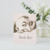 ヴィンテージ漫画ありがとう ポストカード (スタンド正面)