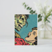 ヴィンテージ漫画の町の人 ポストカード (スタンド正面)