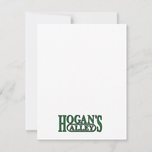 ヴィンテージ漫画の表紙のメモカード ノートカード (裏面)