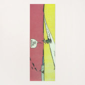 ヴィンテージ漫画アートヨガマット ヨガマット (裏面)