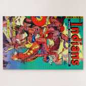 ヴィンテージ漫画カバー ジグソーパズル (横)