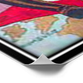 ヴィンテージ漫画ストリップ –  ポスター (角)