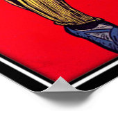 ヴィンテージ漫画ストリップ –  ポスター (角)