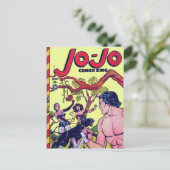 ヴィンテージ漫画ストリップ –  ポストカード (スタンド正面)