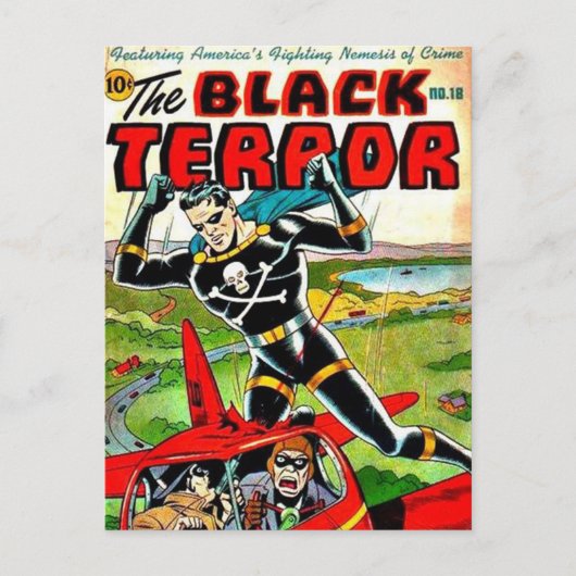 ヴィンテージ漫画ストリップ –  ポストカード (正面)