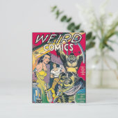 ヴィンテージ漫画ブックカバーアート ポストカード (スタンド正面)