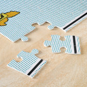 ヴィンテージ漫画ブックキューバの地図 ジグソーパズル (側面)