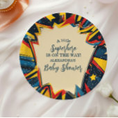 ヴィンテージ漫画ブックボーイベビーシャワー ペーパープレート