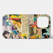 ヴィンテージ漫画レイアウトボクシングジャーナリスト・ロマンス Case-Mate iPhoneケース (裏面 (横))