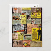 ヴィンテージ漫画通信販売 ポストカード (正面/裏面)