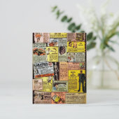 ヴィンテージ漫画通信販売 ポストカード (スタンド正面)