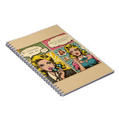 ヴィンテージ漫画 ノートブック (右側)