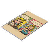 ヴィンテージ漫画 ノートブック (左側)