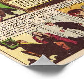 ヴィンテージ漫画 ポスター (角)