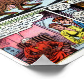 ヴィンテージ漫画 ポスター (角)