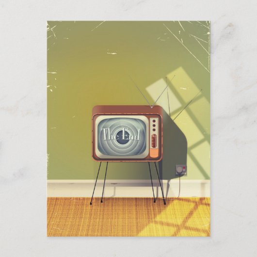 ヴィンテージ漫画 ポストカード (正面)