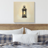 ヴィンテージ灯光 キャンバスプリント (インサイチュ (寝室))