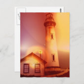ヴィンテージ灯台はがき ポストカード (正面/裏面)