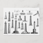 ヴィンテージ灯台コレクション ポストカード (正面)