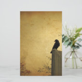 ヴィンテージ灯 便箋 (スタンド正面)