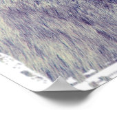 ヴィンテージ灰色 ポスター (角)