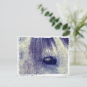 ヴィンテージ灰色 ポストカード (スタンド正面)