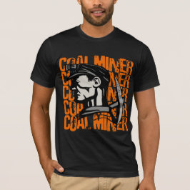 ヴィンテージ炭鉱夫 Tシャツ