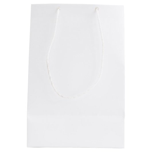 ヴィンテージ点灯式セラミッククリスマスツリー抱き枕 ミディアムペーパーバッグ (裏面)