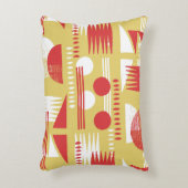 ヴィンテージ無煙抽象芸術幾何モダンスタイル  アクセントクッション (正面(垂直))