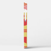 ヴィンテージ無煙抽象芸術幾何モダンスタイル  Case-Mate iPhoneケース (裏面 / 左)