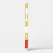 ヴィンテージ無煙抽象芸術幾何モダンスタイル  Case-Mate iPhoneケース (裏面 / 右)