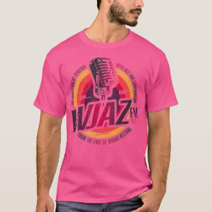 ヴィンテージ無線デザインWJAZ Tシャツ