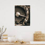 ヴィンテージ無線ポスター ポスター (キッチン)