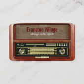 ヴィンテージ無線修理名刺 名刺 (正面)