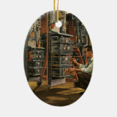 ヴィンテージ無線機材固定具 セラミックオーナメント (裏面)