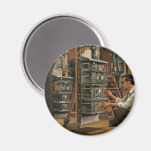 ヴィンテージ無線機材固定具 マグネット (正面/裏面)