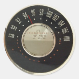 ヴィンテージ無線電話 ラウンドシール