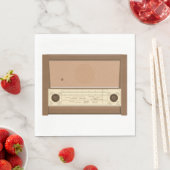 ヴィンテージ無線 スタンダードランチョンナプキン (インサイチュ)