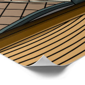 ヴィンテージ無線 ポスター (角)