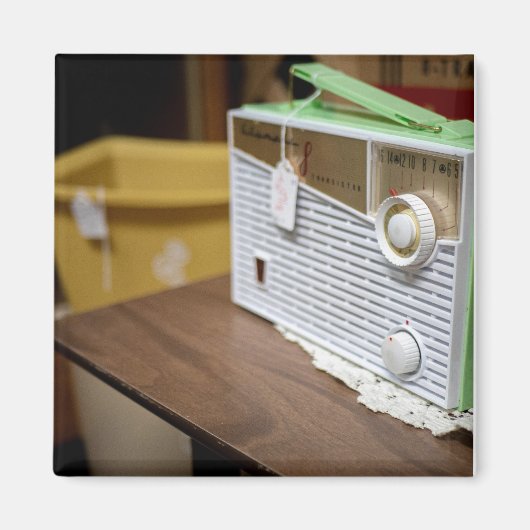 ヴィンテージ無線 マグネット (正面)