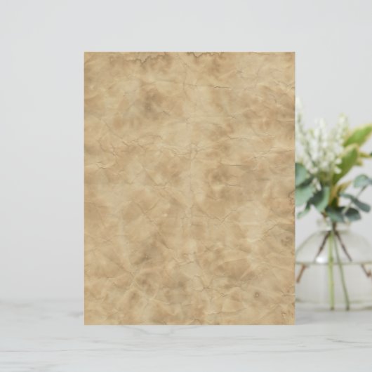 ヴィンテージ焼けグランジくしゃくしゃみ紙 (スタンド正面)