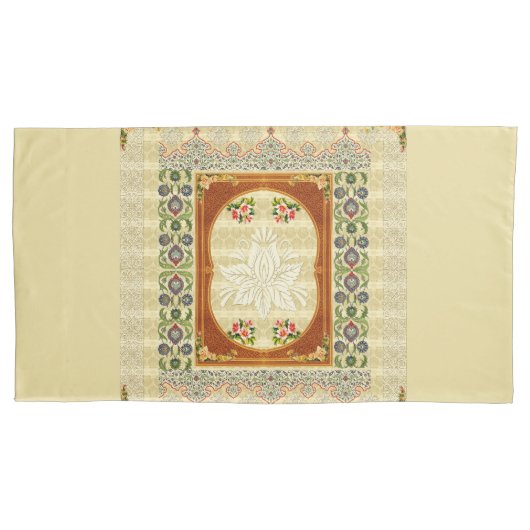 ヴィンテージ照合 枕カバー (正面左)